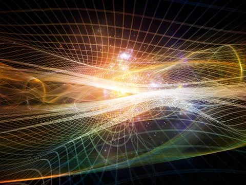 Paradigm of Information Stream Stock Illustration