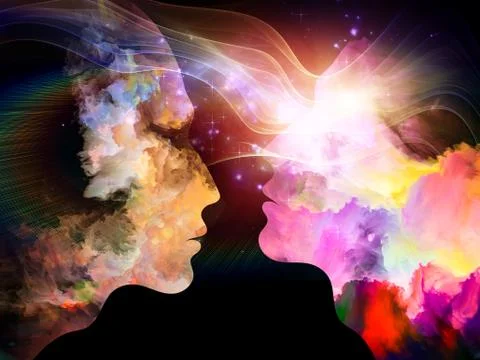 Paradigm of Inner Colors Stock Illustration