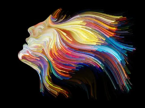 Paradigm of Inner Palette 스톡 일러스트