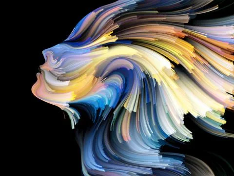 Paradigm of Inner Palette 스톡 일러스트