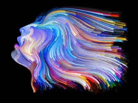 Paradigm of Inner Palette 스톡 일러스트