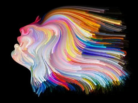 Paradigm of Inner Palette 스톡 일러스트