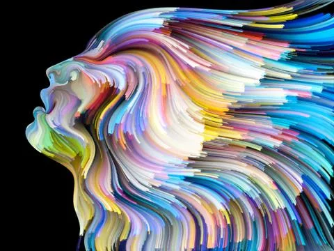 Paradigm of Inner Palette 스톡 일러스트