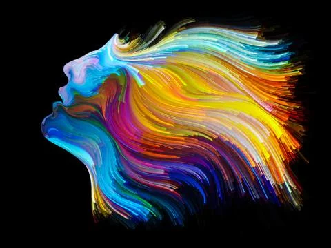 Paradigm of Inner Palette 스톡 일러스트