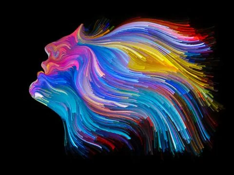 Paradigm of Inner Palette 스톡 일러스트