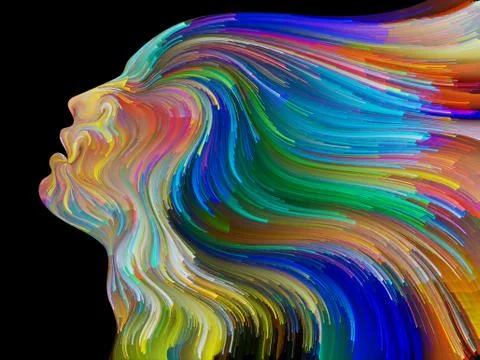 Paradigm of Inner Palette 스톡 일러스트