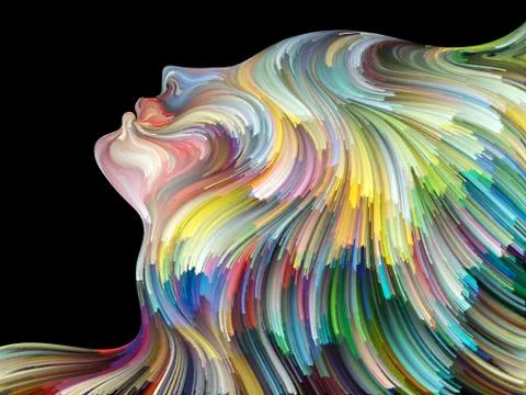 Paradigm of Inner Palette 스톡 일러스트