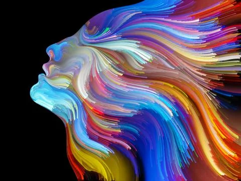 Paradigm of Inner Palette 스톡 일러스트