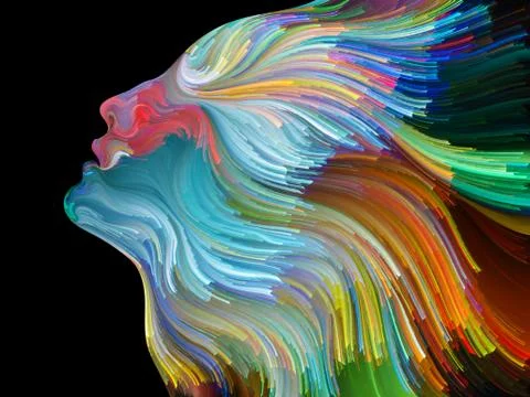 Paradigm of Inner Palette 스톡 일러스트