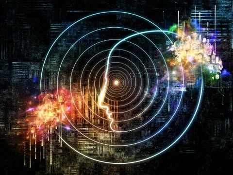 Paradigm of Intelligence Stock Illustration