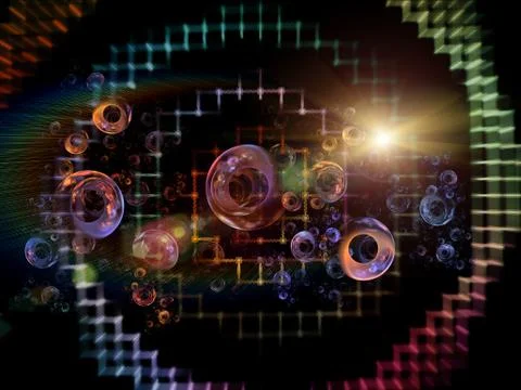 Paradigm of Interactions Stock Illustration