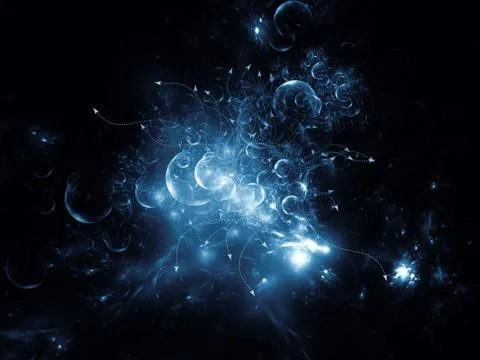 Paradigm of Interactions Illustrazione stock