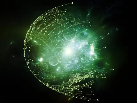 Paradigm of Interactions Illustrazione stock