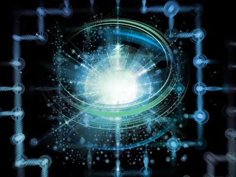 Paradigm of Interactions Illustrazione stock