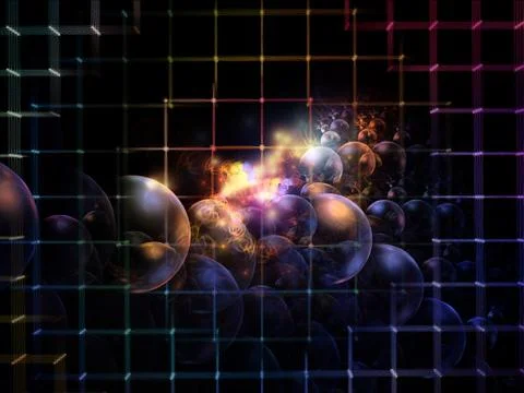 Paradigm of Interactions Illustrazione stock