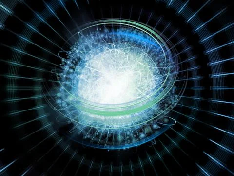 Paradigm of Interactions Stock Illustration