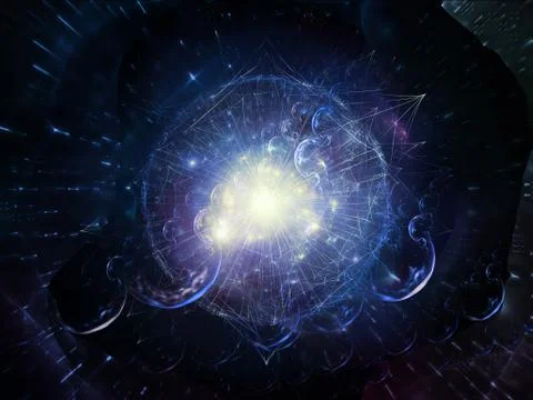 Paradigm of Interactions Illustrazione stock