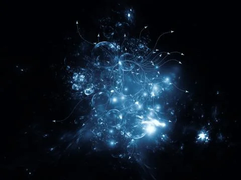 Paradigm of Interactions Illustrazione stock