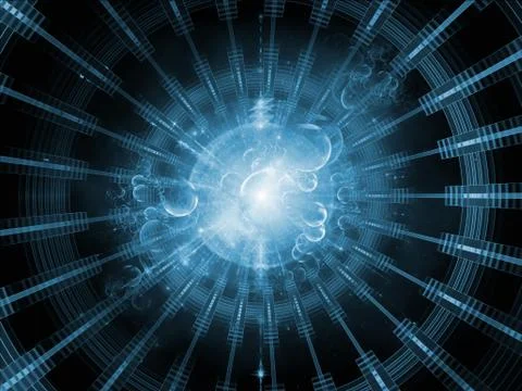 Paradigm of Interactions Illustrazione stock