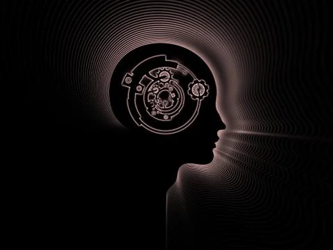 Paradigm of Internal Clockwork Stock Illustration