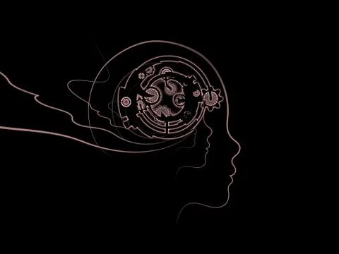 Paradigm of Internal Clockwork Illustrazione stock