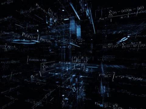 Paradigm of Mathematics Stock Illustration