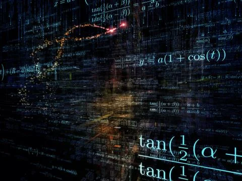 Paradigm of Mathematics Stock Illustration