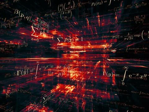 Paradigm of Mathematics 스톡 일러스트