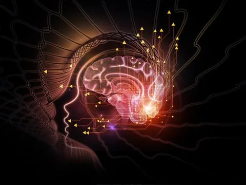 Paradigm of the Mind Illustrazione stock