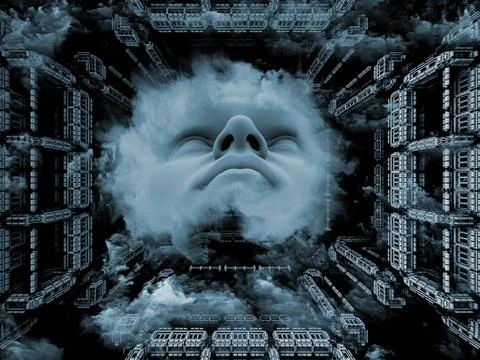 Paradigm of the Mind Illustrazione stock