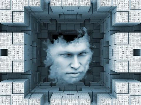 Paradigm of the Mind Illustrazione stock