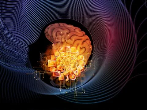 Paradigm of the Mind Illustrazione stock