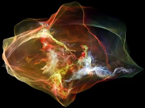 Paradigm of Mind Particle Stock Illustration