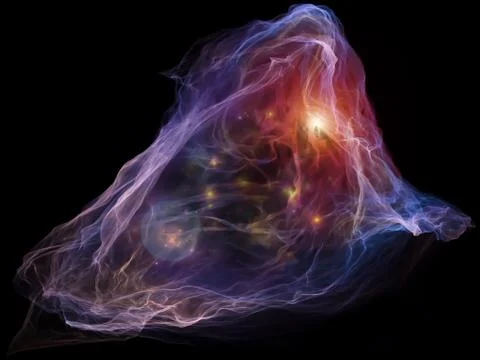 Paradigm of Mind Particle Illustrazione stock