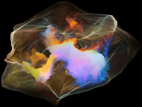 Paradigm of Mind Particle Illustrazione stock