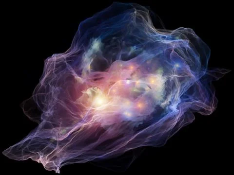 Paradigm of Mind Particle Illustrazione stock