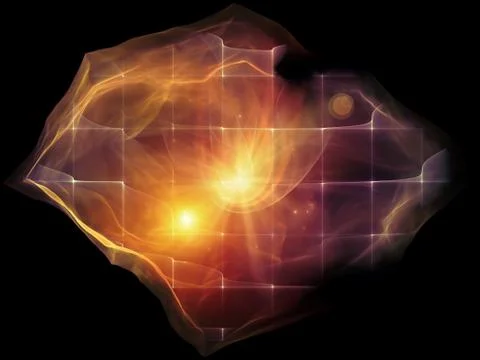 Paradigm of Mind Particle Stock Illustration