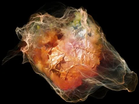 Paradigm of Mind Particle Stock Illustration