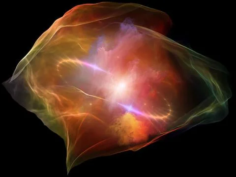 Paradigm of Mind Particle Stock Illustration