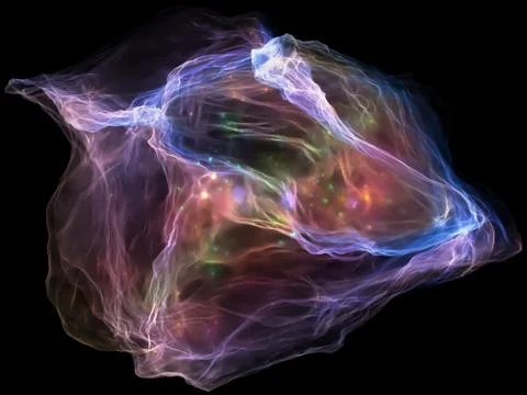 Paradigm of Mind Particle Stock Illustration