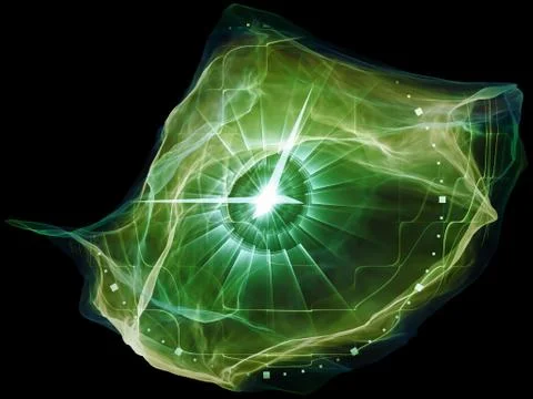 Paradigm of Mind Particle Illustrazione stock