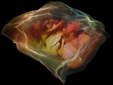 Paradigm of Mind Particle Stock Illustration