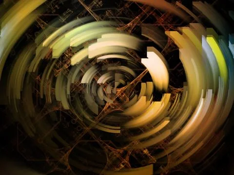 Paradigm of Motion Illustrazione stock