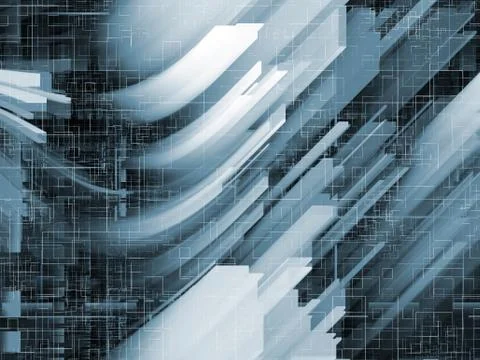 Paradigm of Motion Stock Illustration