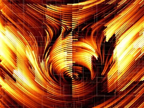 Paradigm of Motion Illustrazione stock