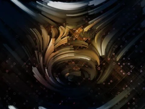 Paradigm of Motion Illustrazione stock