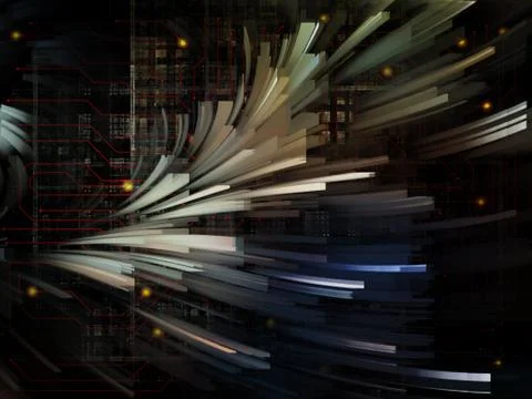 Paradigm of Motion Stock Illustration