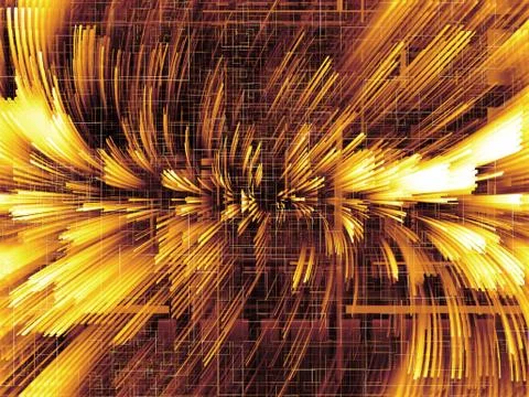 Paradigm of Motion Illustrazione stock