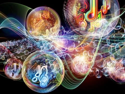 Paradigm of Music Illustrazione stock