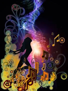 Paradigm of Music Illustrazione stock